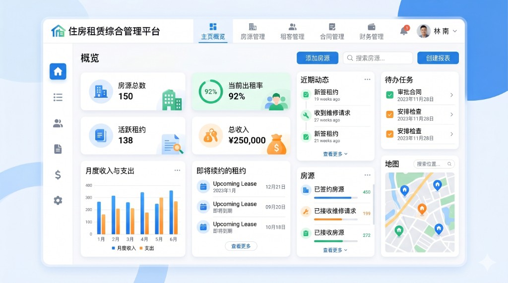 住房租赁综合管理平台